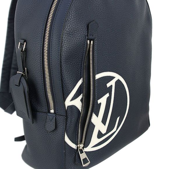 Louis Vuitton Backpack Leather Rucksack Black - Picture 8 of 9